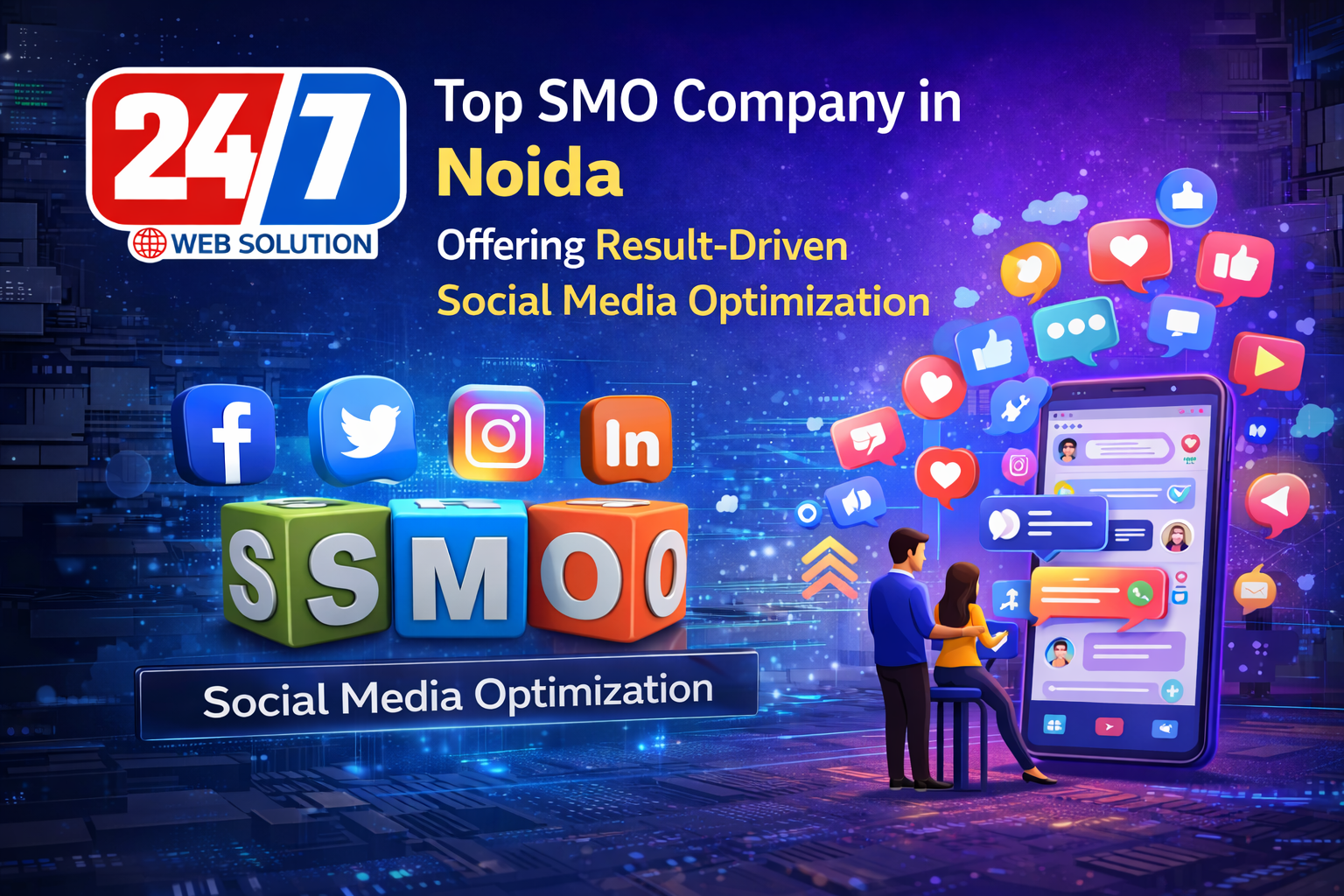 Top SMO Company in Noida Offering Result-Driven Social Media Optimization