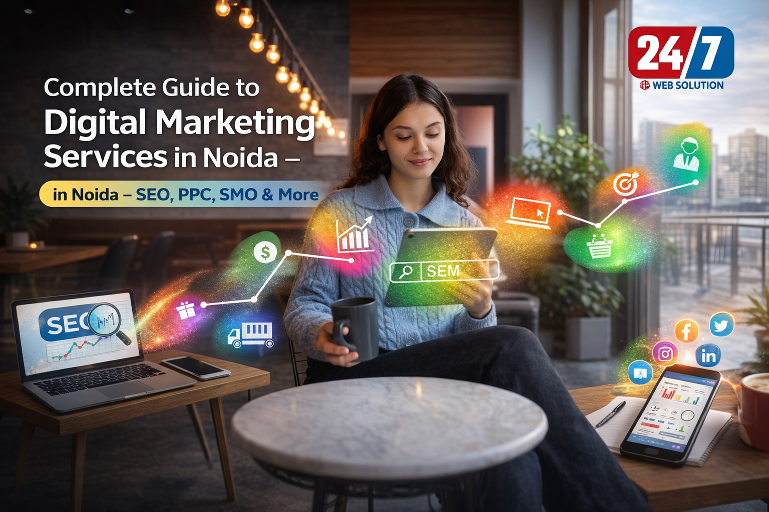 Complete Guide to Digital Marketing Services in Noida – SEO, PPC, SMO & More