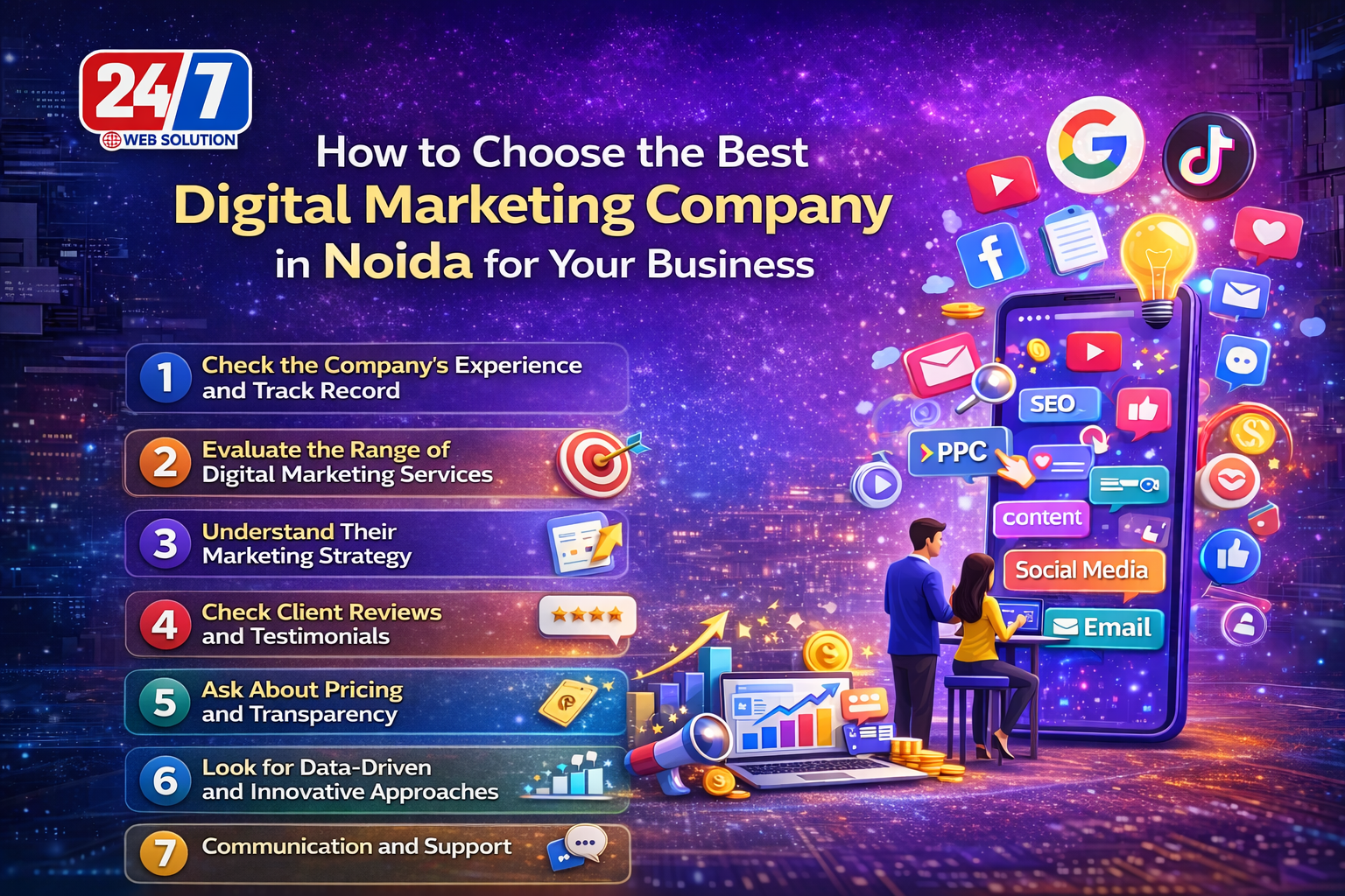 How to Choose the Best Digital Marketing Company in Noida for Your Business