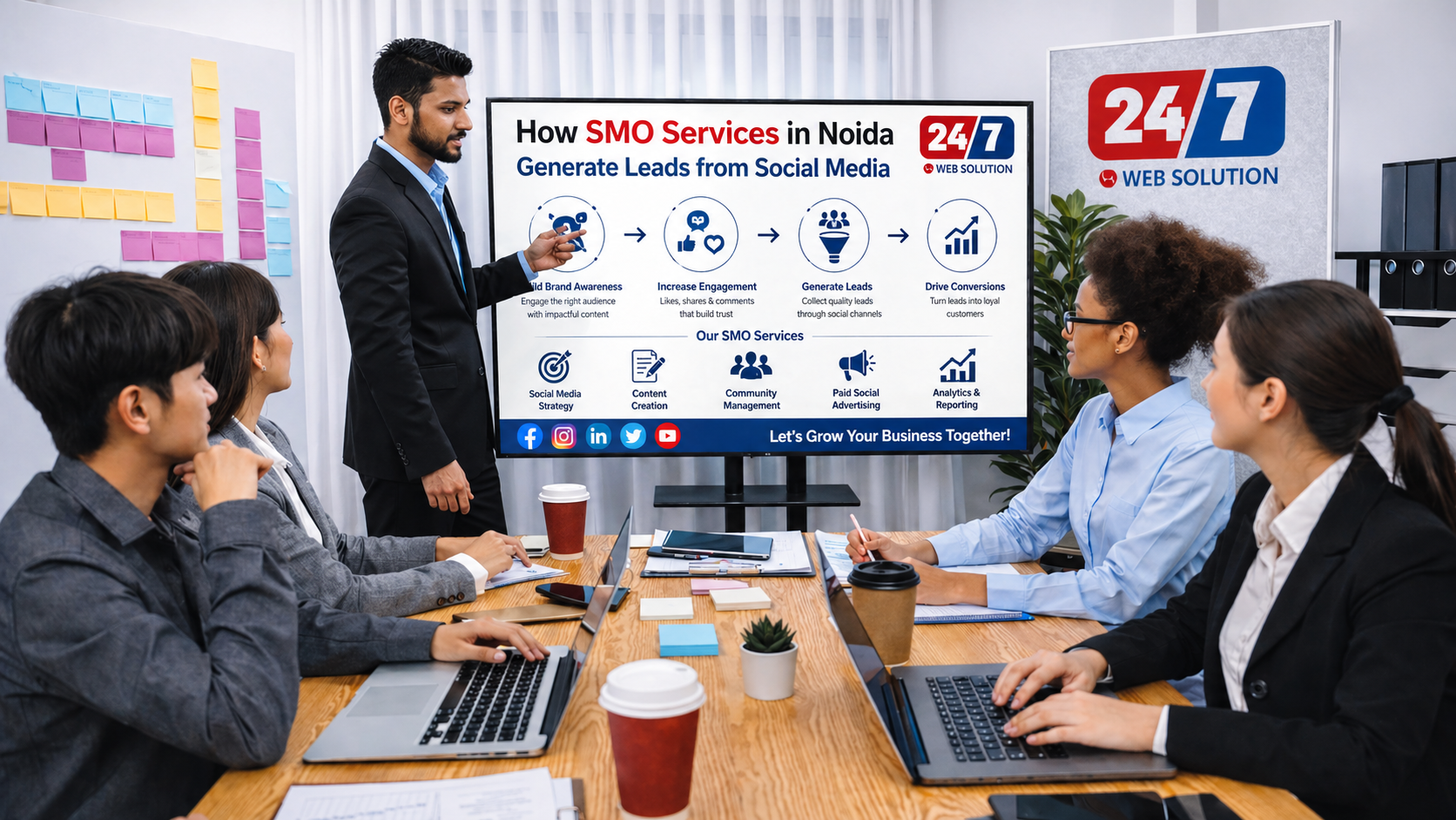 How SMO Services in Noida Generate Leads from Social Media