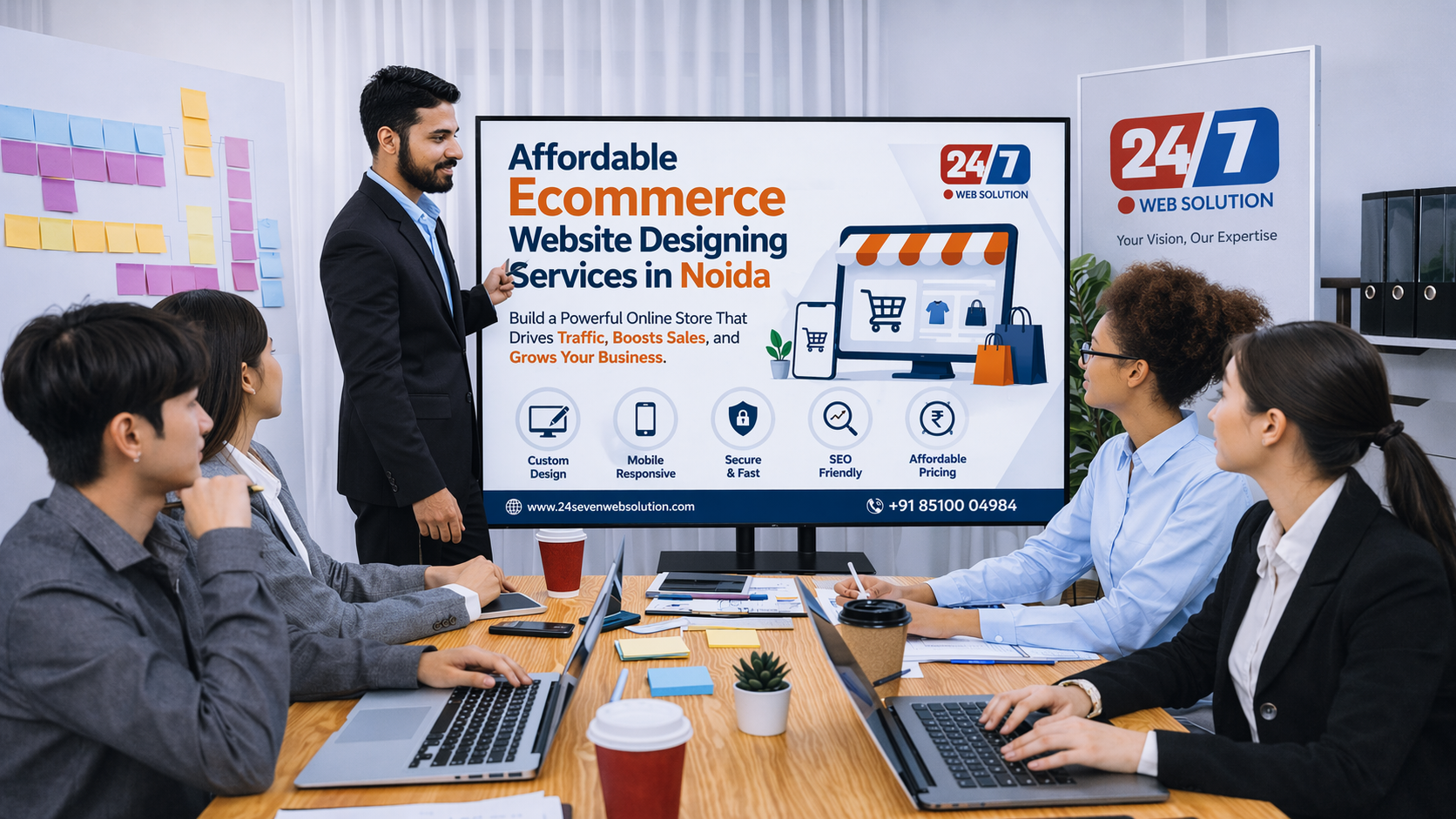 Affordable Ecommerce Website Designing Services in Noida