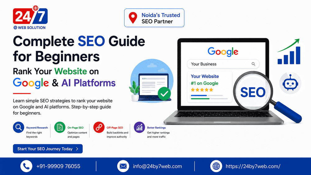 Complete SEO Guide for Beginners: Rank Your Website on Google & AI Platforms in 2026