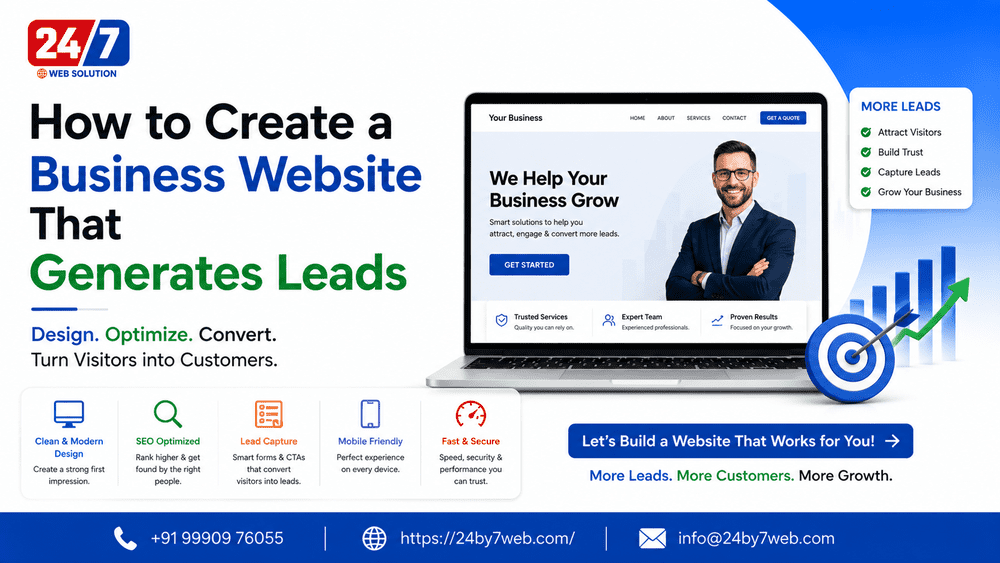 How to Create a Business Website That Generates Leads