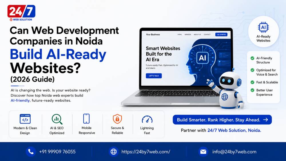Can Web Development Companies in Noida Build AI-Ready Websites? (2026 Guide)