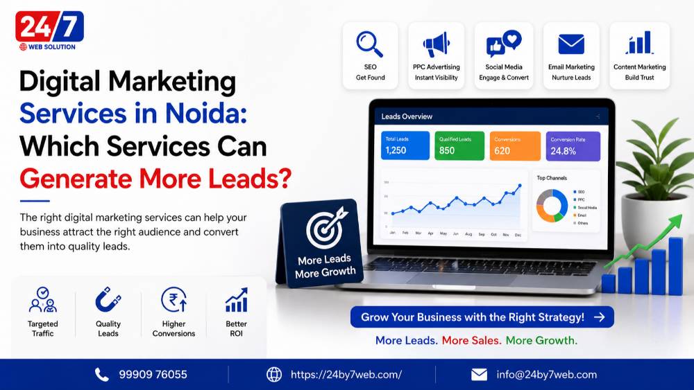 Digital Marketing Services in Noida 2026: Which Services Can Generate More Leads?